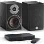 Активная полочная акустика Dali Oberon 1 C Black Ash + Sound Hub Compact